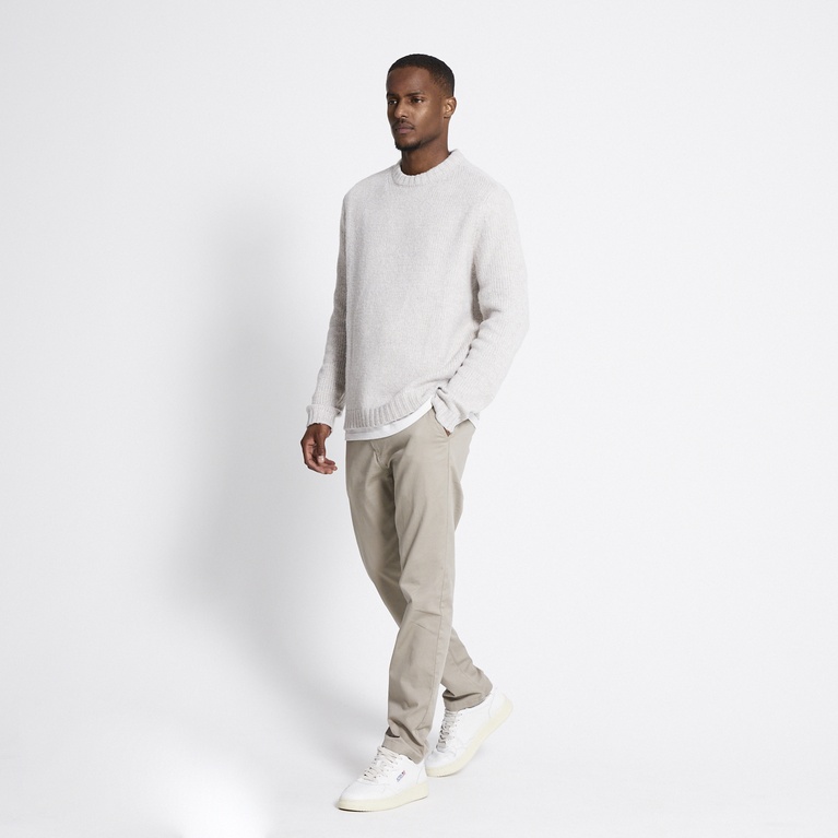 Knit sweater "Brook" Beige Melange